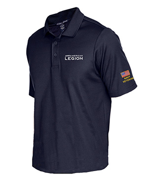 Solid Branch Polo (NAVY)